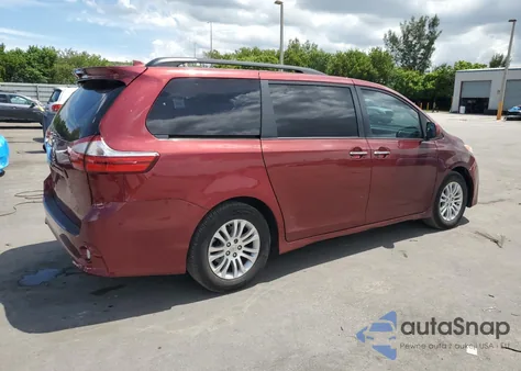 2018 Toyota Sienna Xle из США, поврежденный, VIN 5TDYZ3DC1JS919082